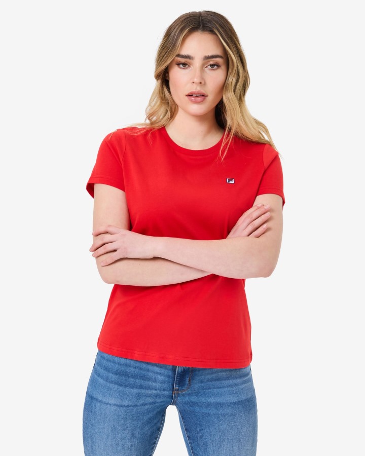 Volara Badge 2.0 Tee Red Fila Outlets