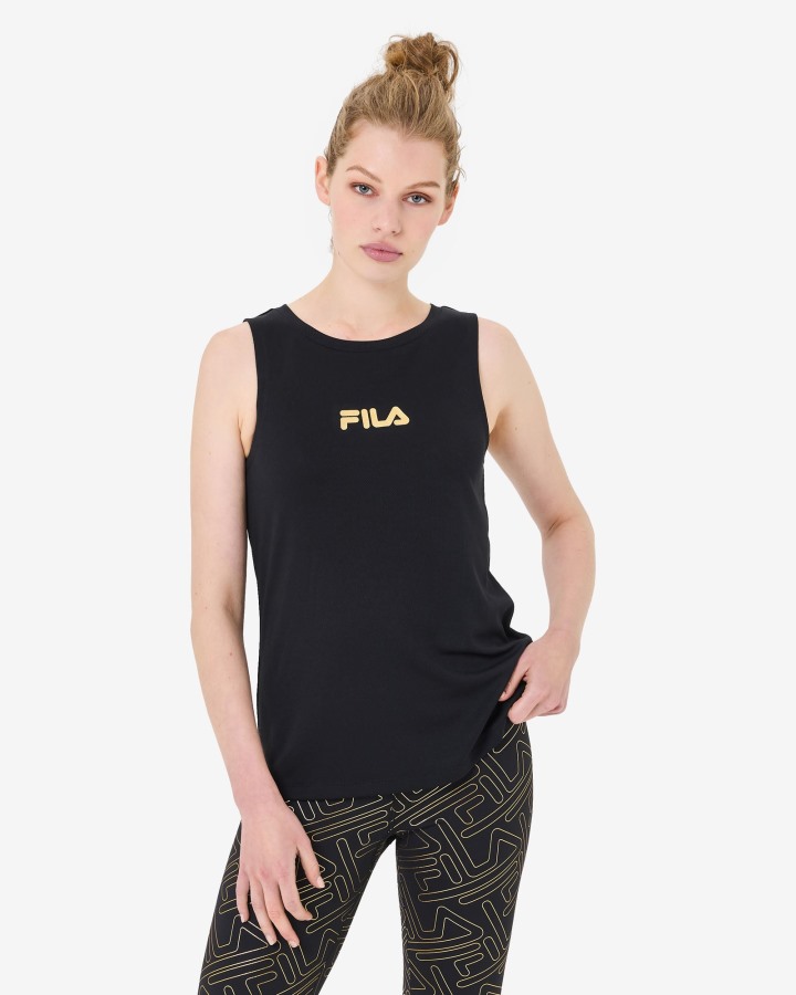 Aria Mesh Tank Fila Outlets Black