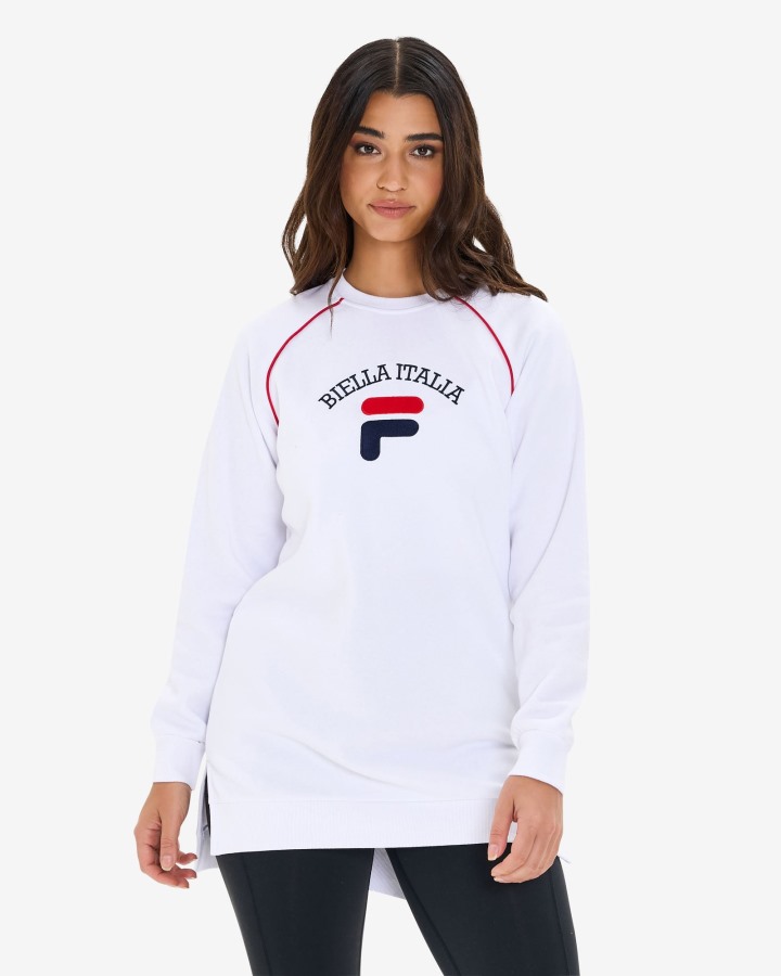 Fila Outlets Women's Amara Crew Tunic White