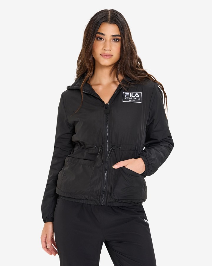 Women's Tash Reversible Jkt Fila Outlets Black