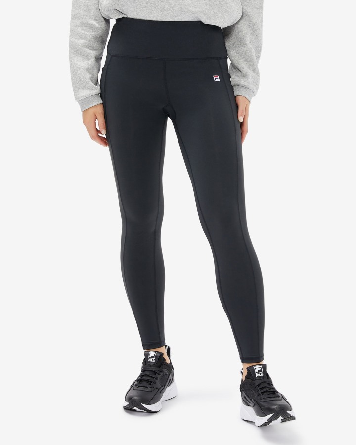 Black Women's Badge 2.0 Tight Fila Outlets
