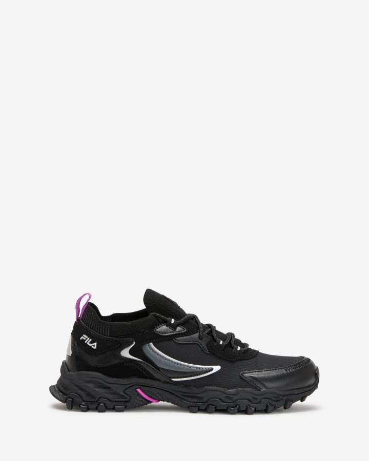 Fila Outlets Black/Shadow/Purple Women's Splitray 2