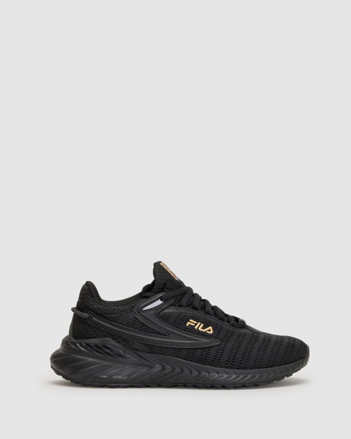 Women's Rapidflash 22 Energized Black/Gold Fila Outlets