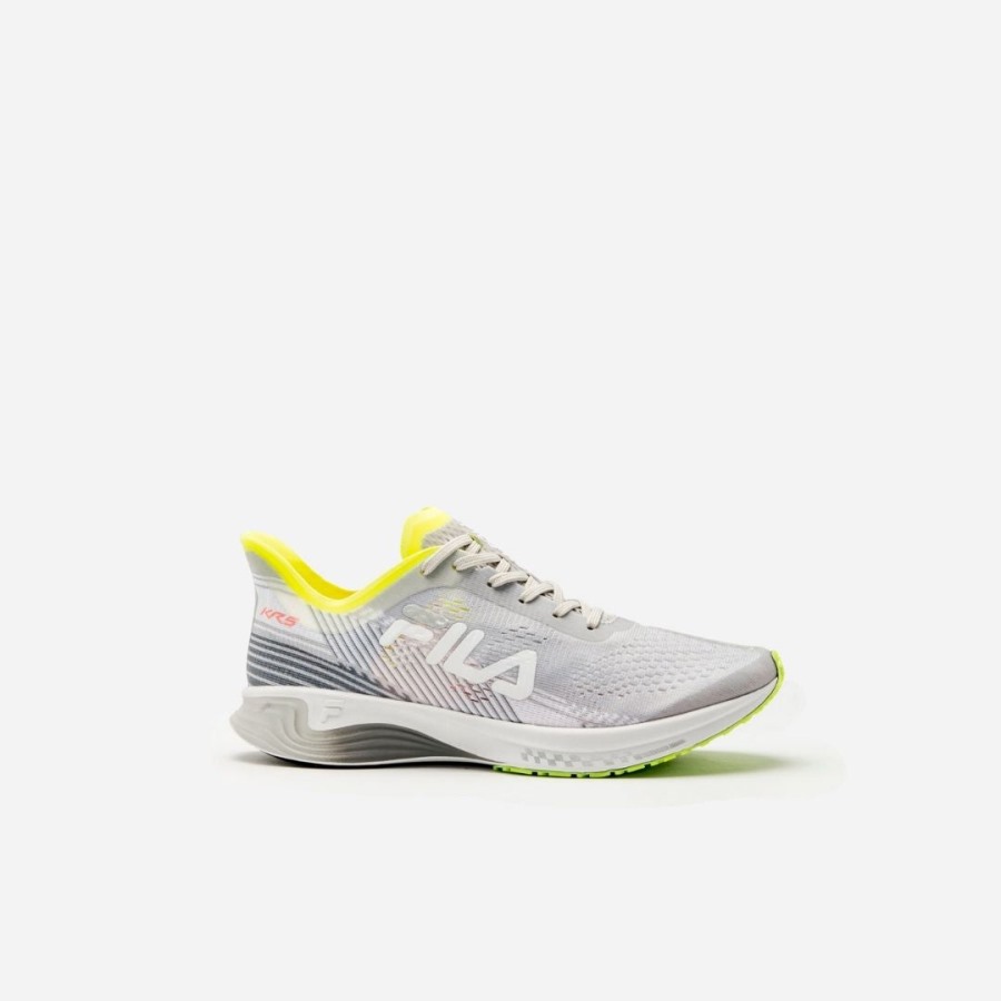 Silver/Lime/White Fila Outlets Women's Fila Outlets KR5