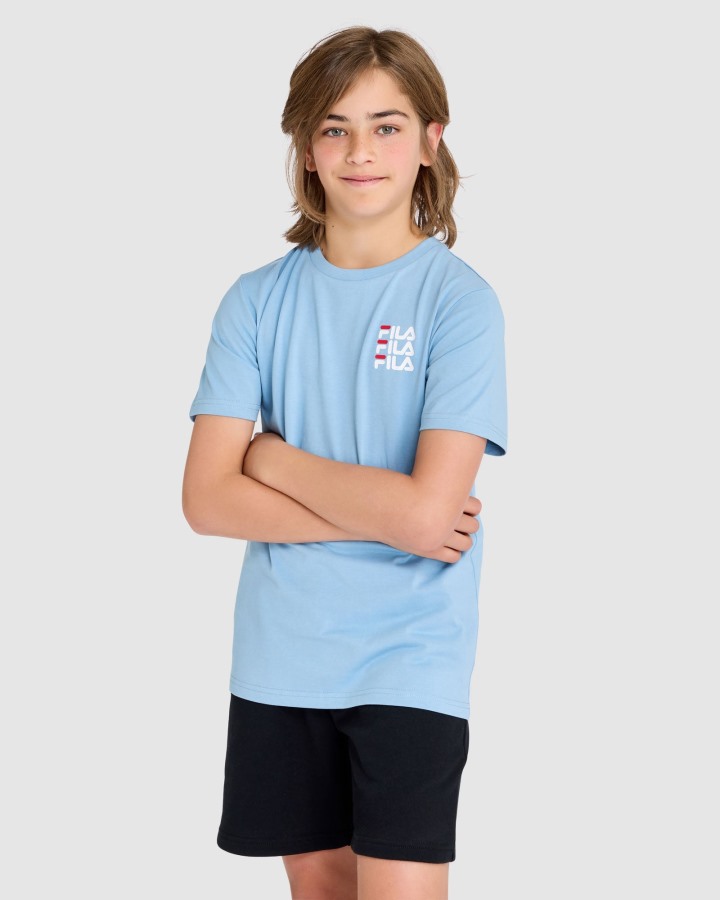 Kid's Ripley Tee Glacier Lake Fila Outlets