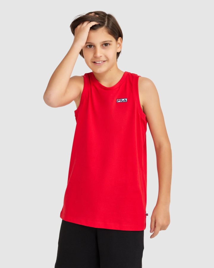 Fila Outlets Kid's Parker Tank Red