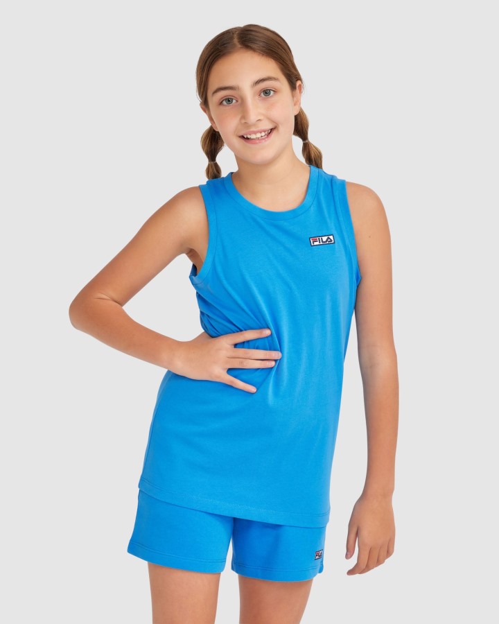 Kid's Parker Tank Fila Outlets Super Sonic