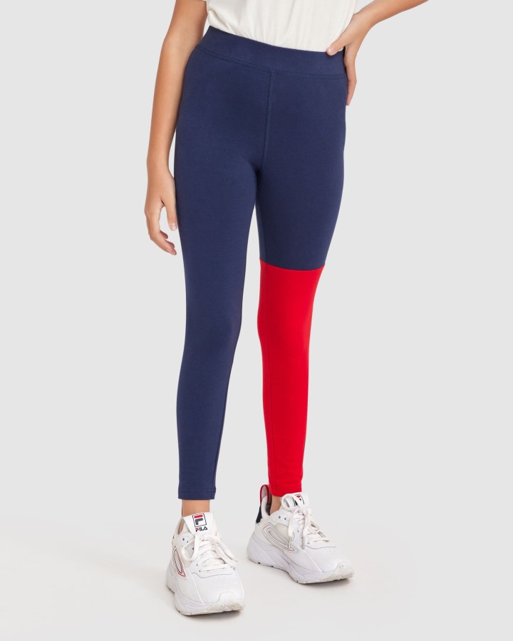 Fila Outlets New Navy Girl's Lana Tights
