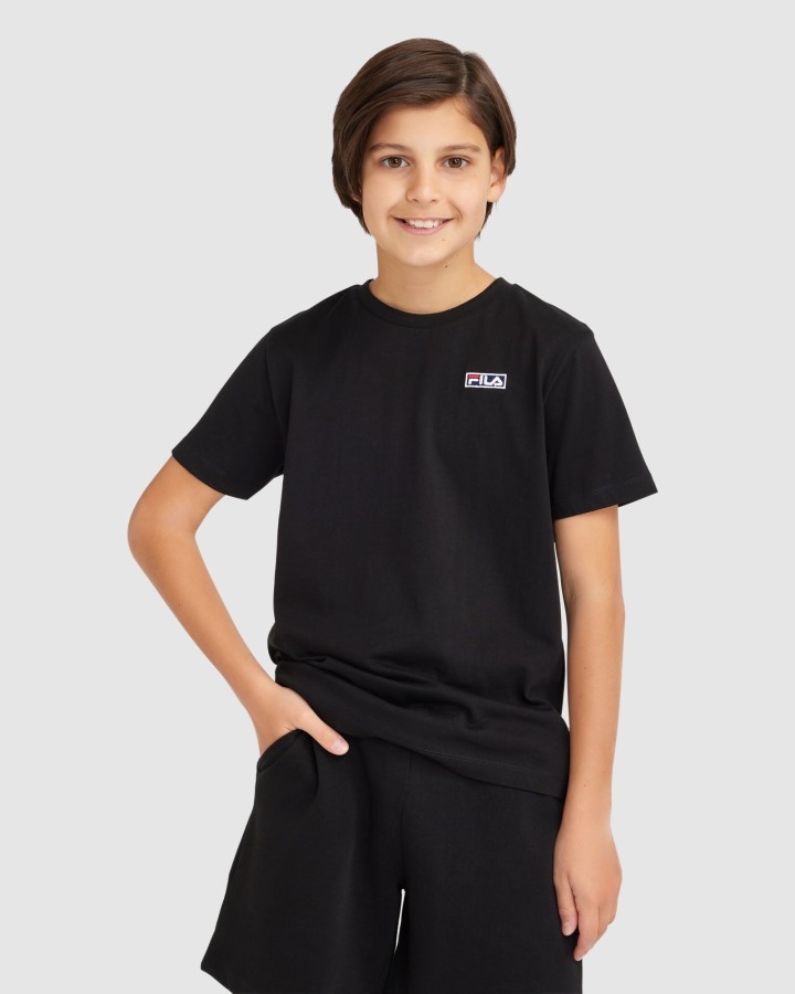 Fila Outlets Kid's Parker Tee Black