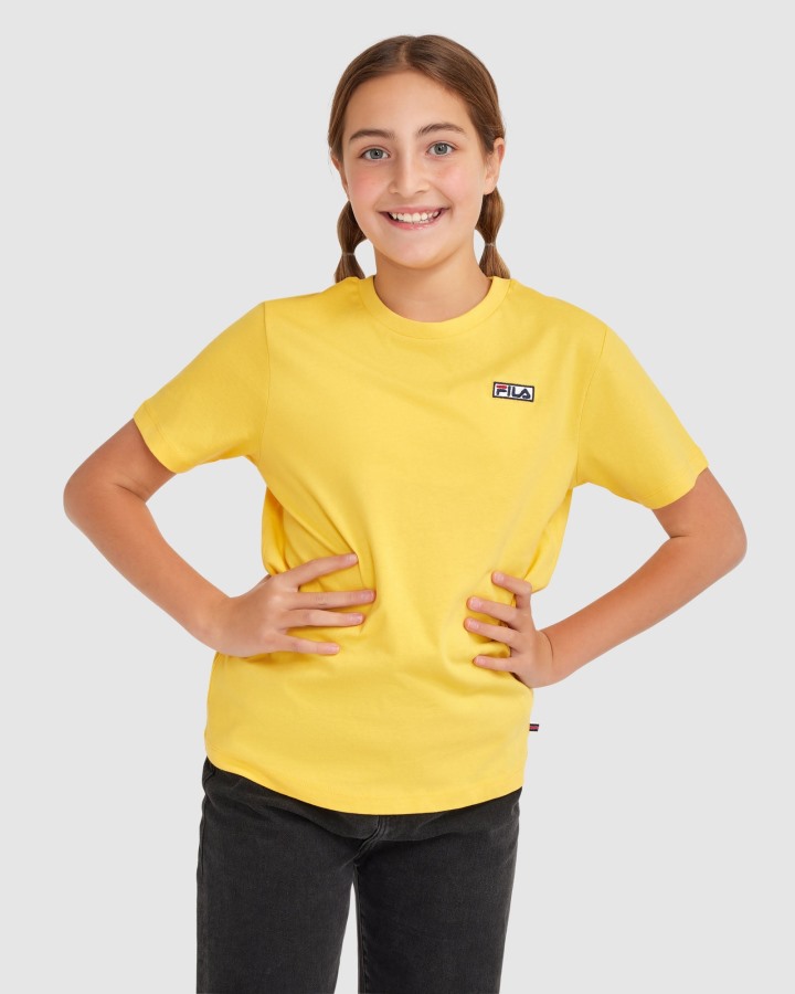 Kid's Parker Tee Fila Outlets Daffodil