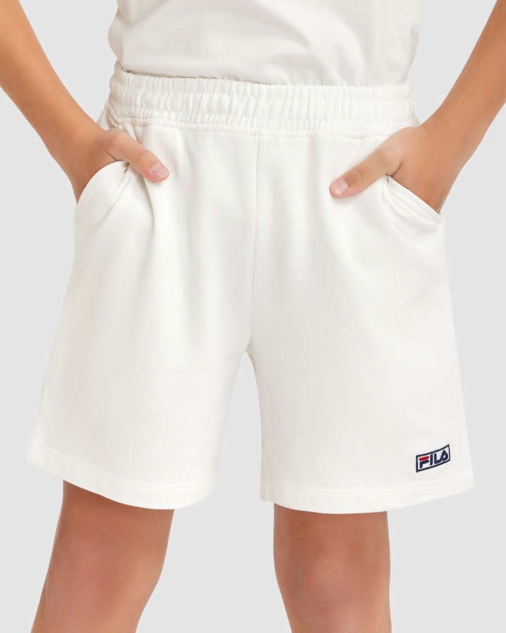Kid's Parker Short Fila Outlets White