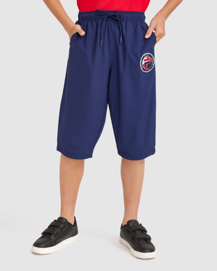 Boy's Ryan 3/4 Pant New Navy Fila Outlets