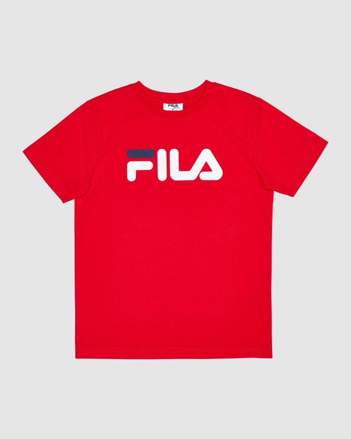 Classic Kid's Tee Fila Outlets Red