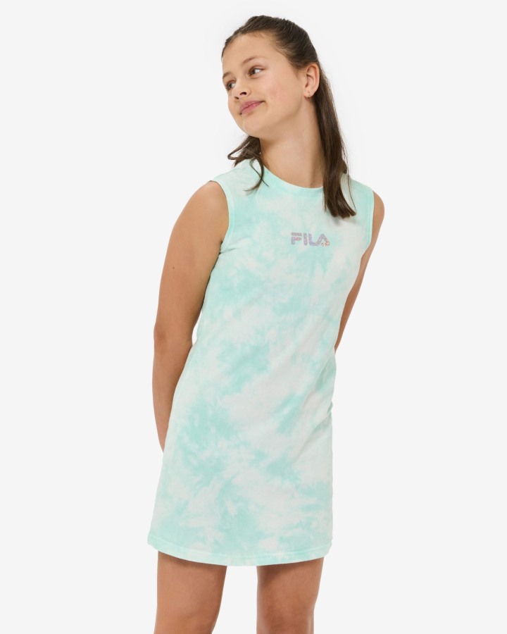 Mint Tie Dye Fila Outlets Frankie Tank Dress