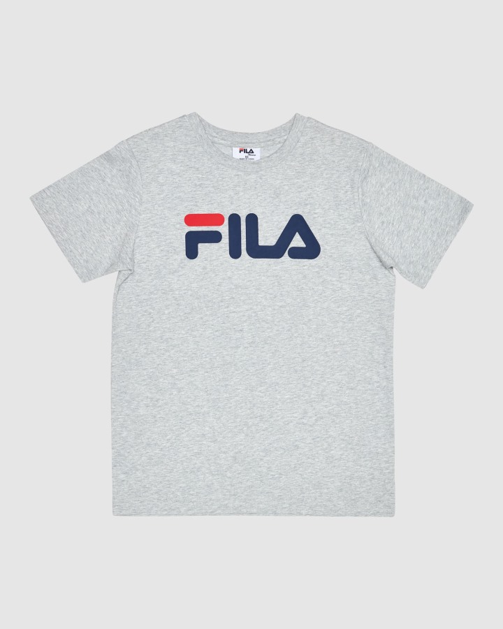 Classic Kid's Tee Silver Marle Fila Outlets
