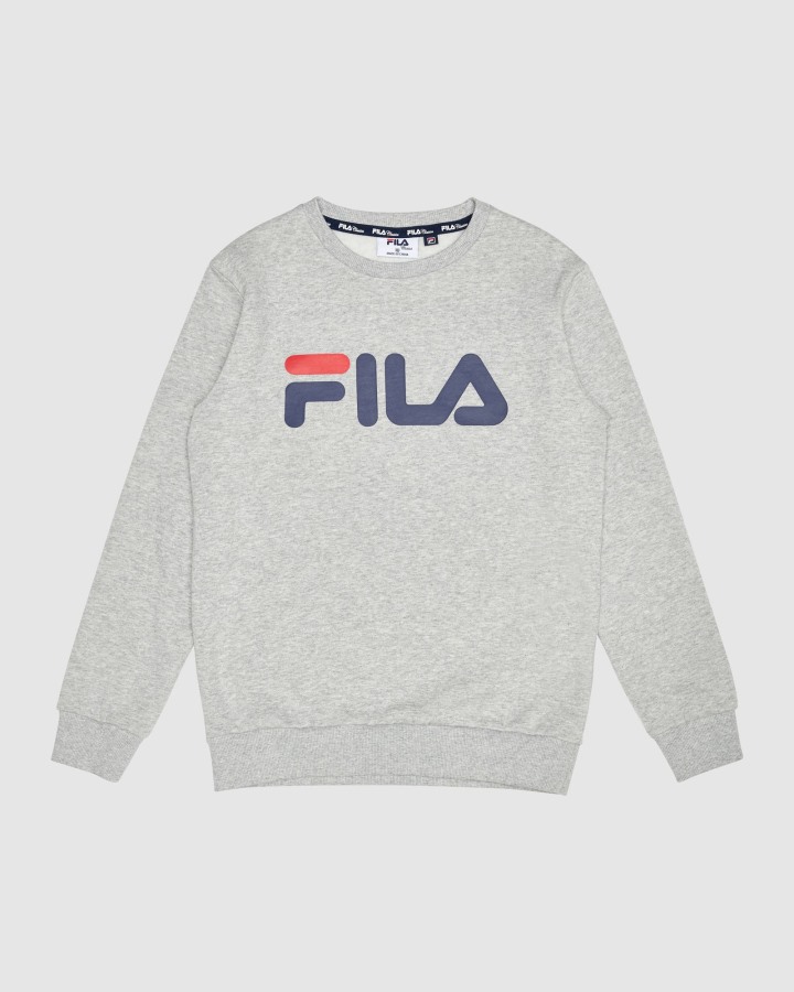 Silver Marle Fila Outlets Classic Kid's Crew