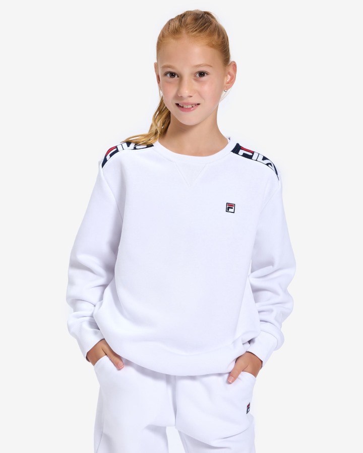Kid's Badge 2.0 Crew White Fila Outlets