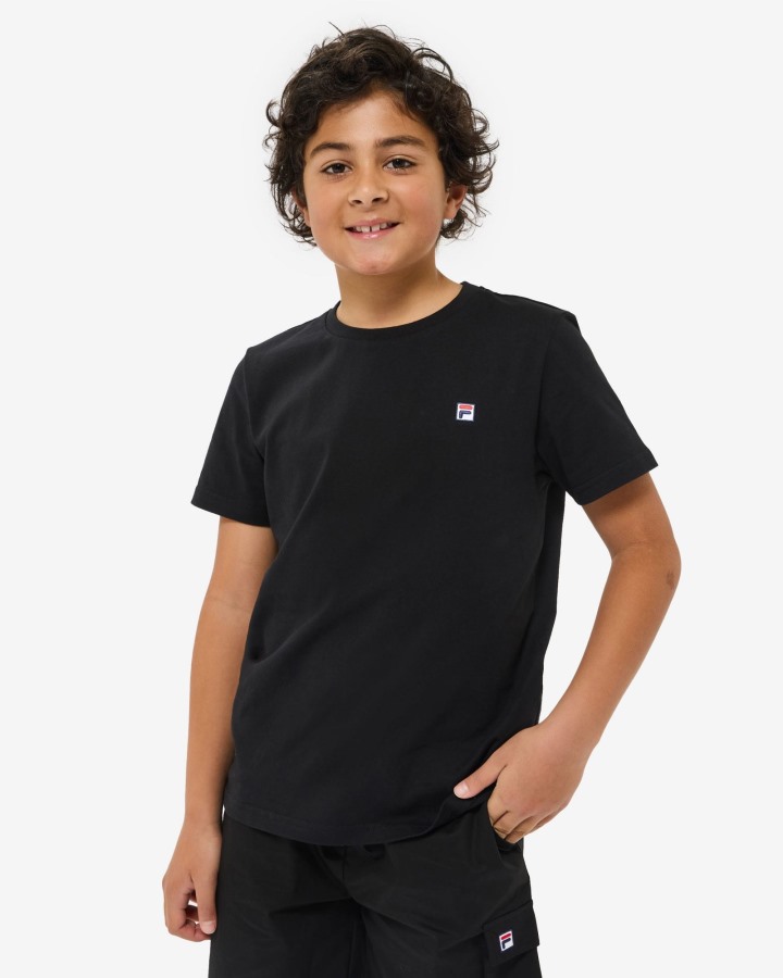 Fila Outlets Kid's Badge Tee Black