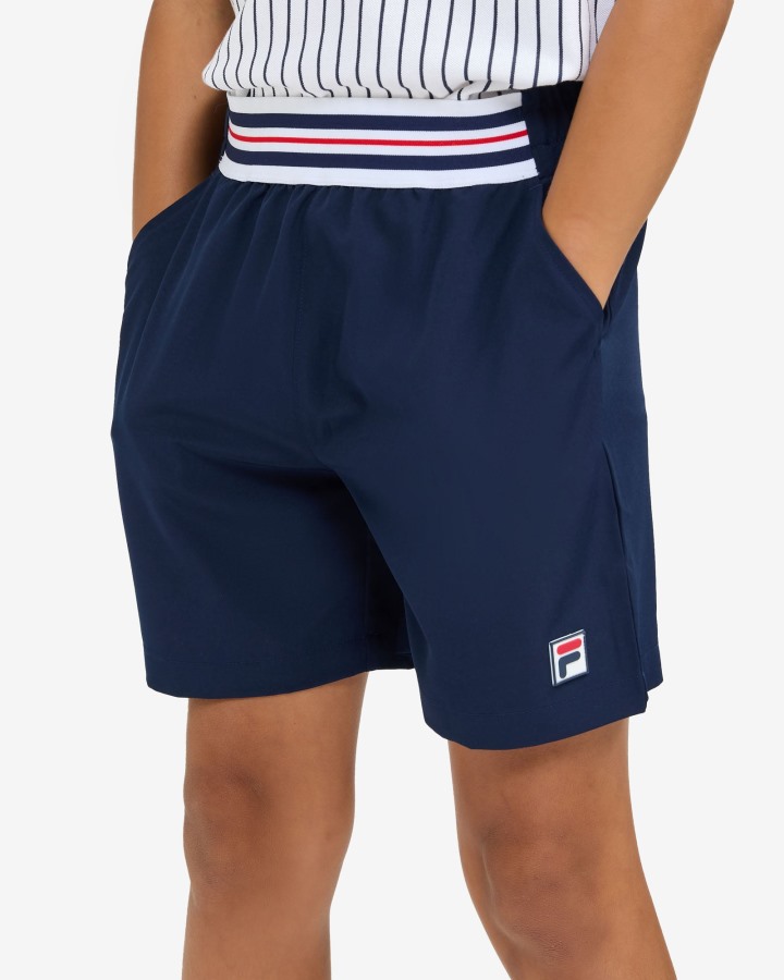New Navy Fila Outlets Clay Short