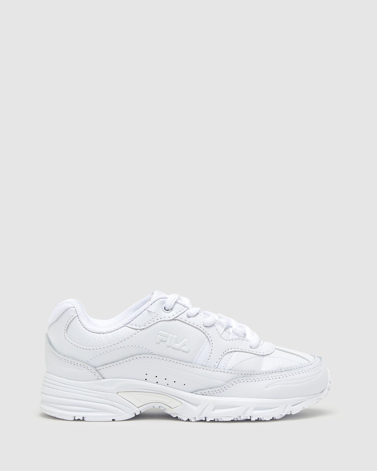Kid's Fila Outlets Graduate White Fila Outlets