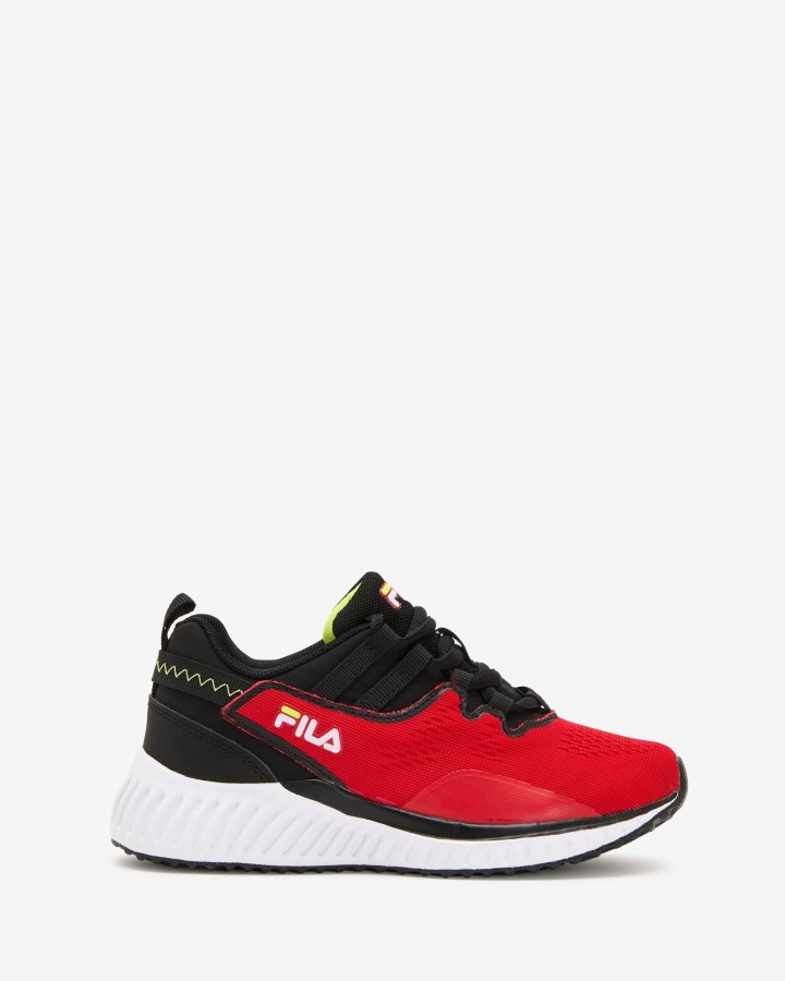 Kids Fila Outlets Molise Black/Yellow/Red Fila Outlets