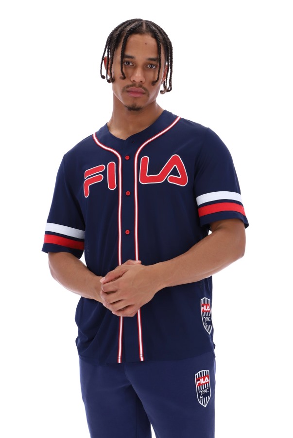Fila Outlets Tupac Baseball Jersey Shirt