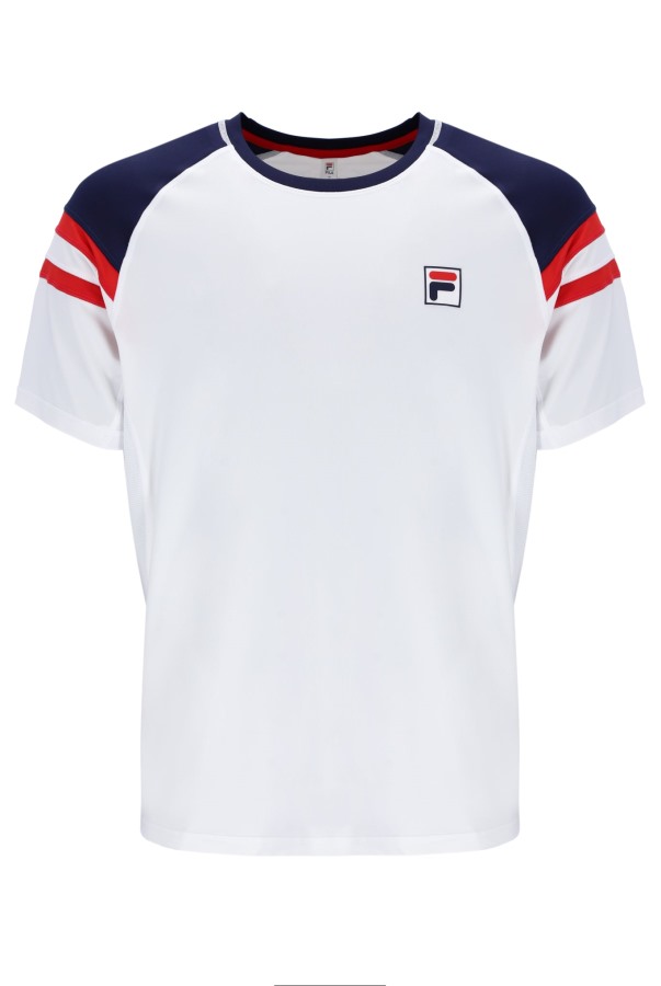 Heritage Short Sleeved Top Fila Outlets