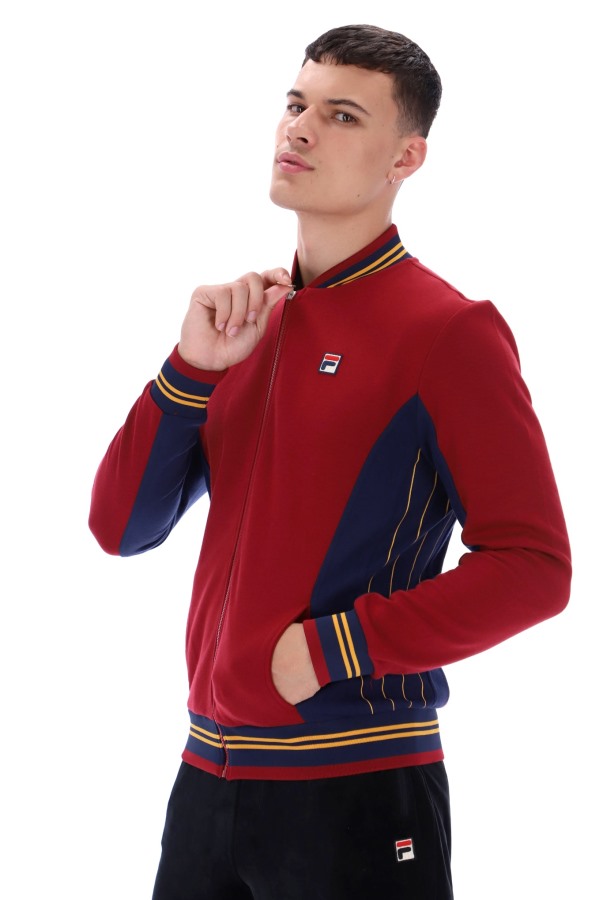 Settanta Fila Outlets Baseball Track Jacket