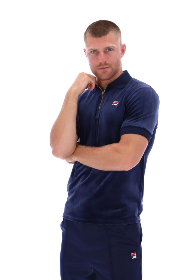 Devon Velour Polo Fila Outlets