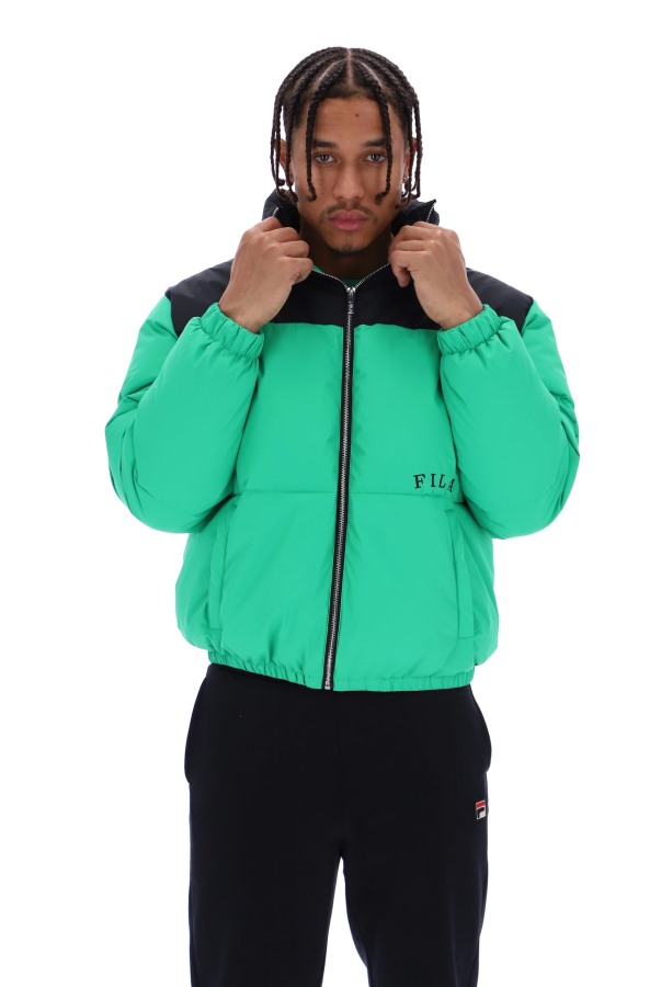 Fila Outlets Evan Unisex Panelled Puffer Jacket
