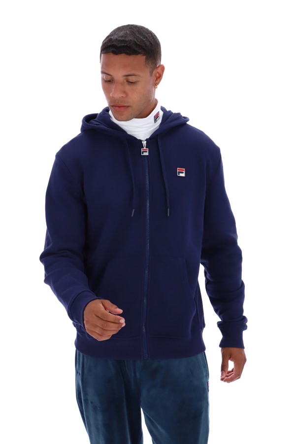 Lucian Essential Hoodie With Ribbed Side Panels Fila Outlets