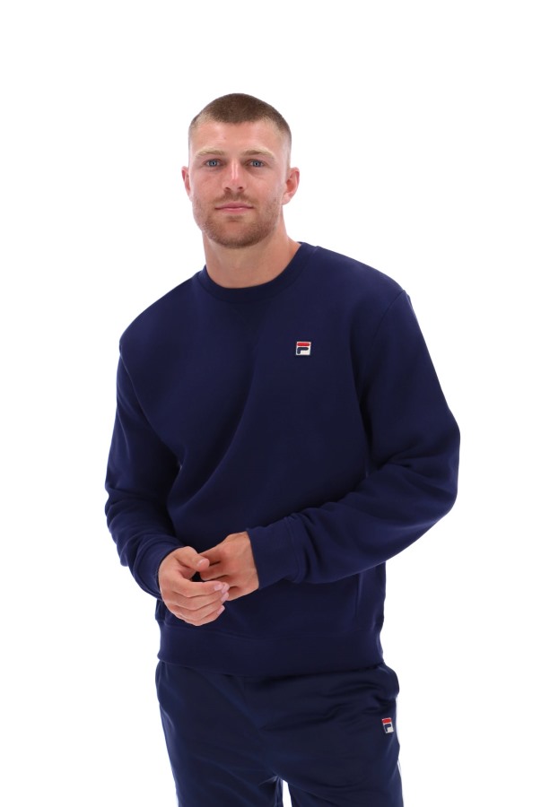 Fila Outlets Luka Essential Crew With Ribbed Side Panels