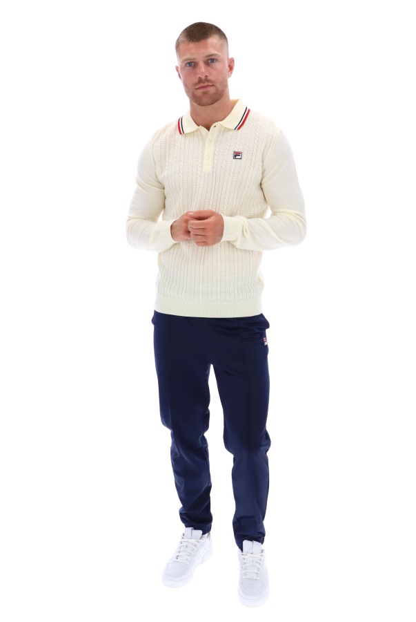 Platon Cable Knit Polo Fila Outlets