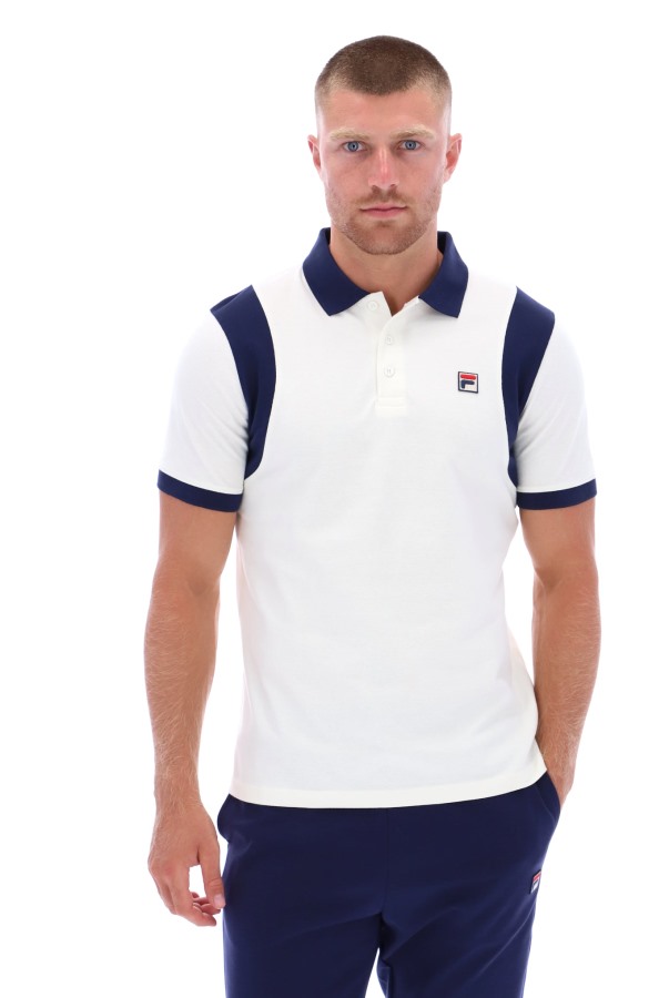 Fila Outlets Dawson Archive Tennis Inspired Polo