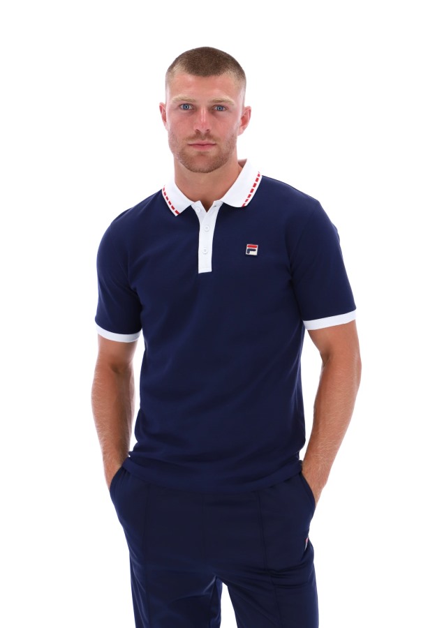 Seb Graphic Polo Shirt Fila Outlets