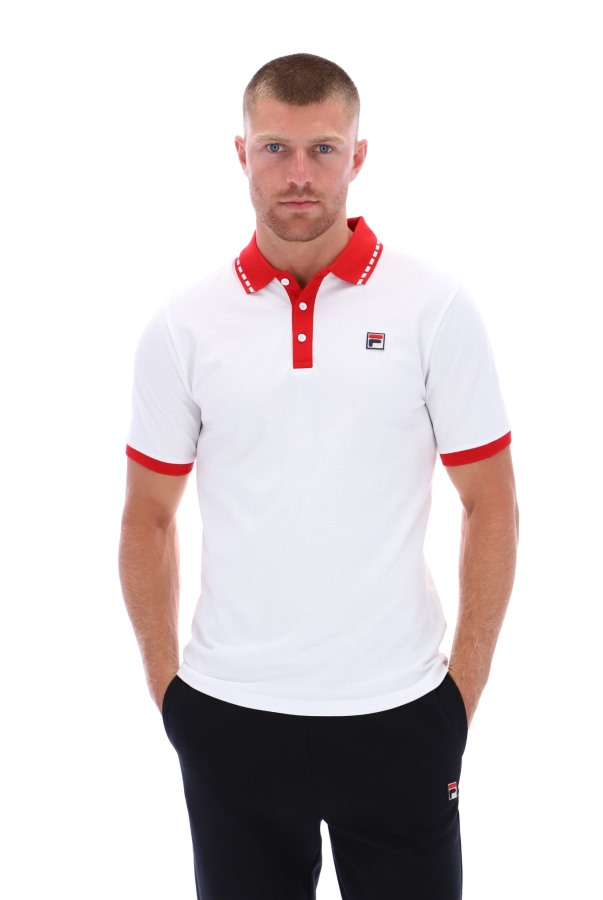 Fila Outlets Seb Graphic Polo Shirt