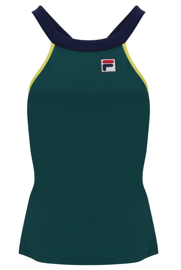 Heritage Halter Tank Top Fila Outlets