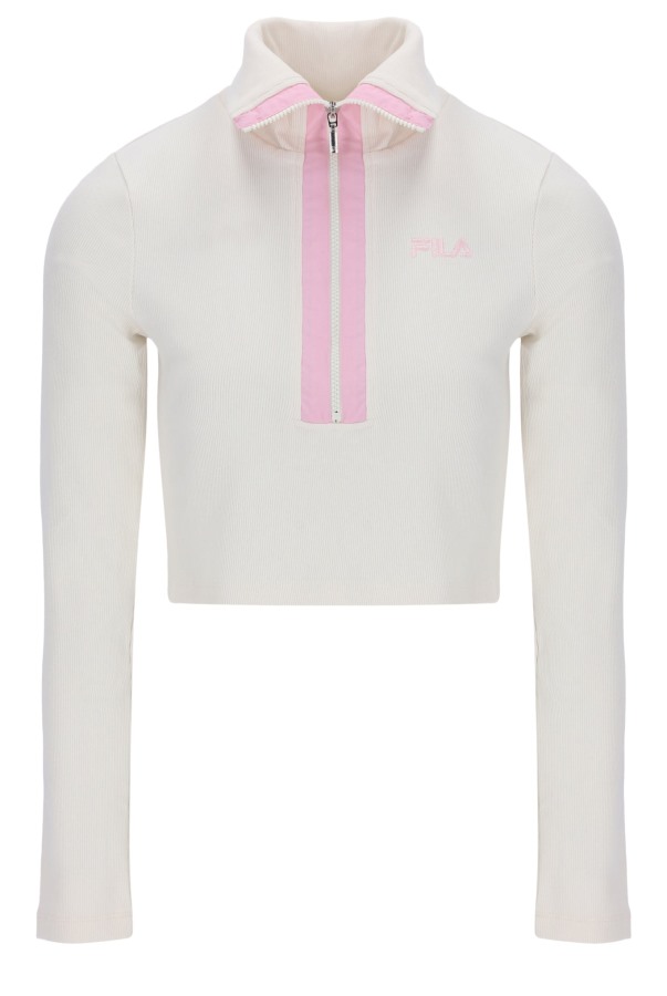 Fila Outlets Imogen Wide Collar Fitted Top