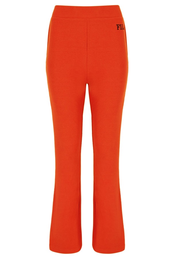Luna Womens Thick Rib Flared Trouser Fila Outlets