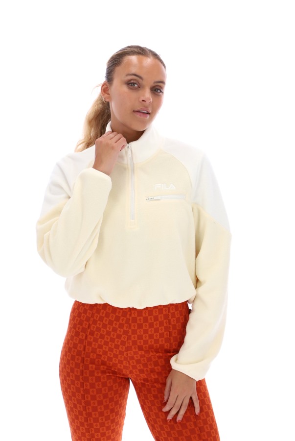 Larkin Colour Block Fleece Fila Outlets
