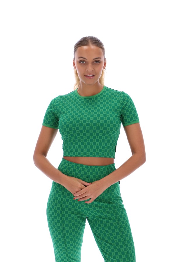 Jane Cropped T-Shirt Fila Outlets
