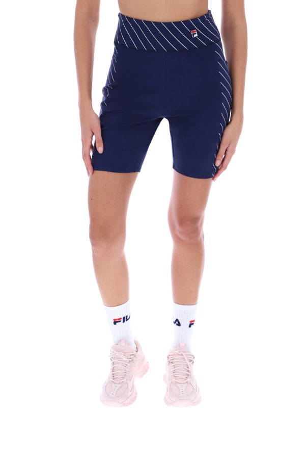 Fila Outlets Clara Pin Stripe Cycling Shorts