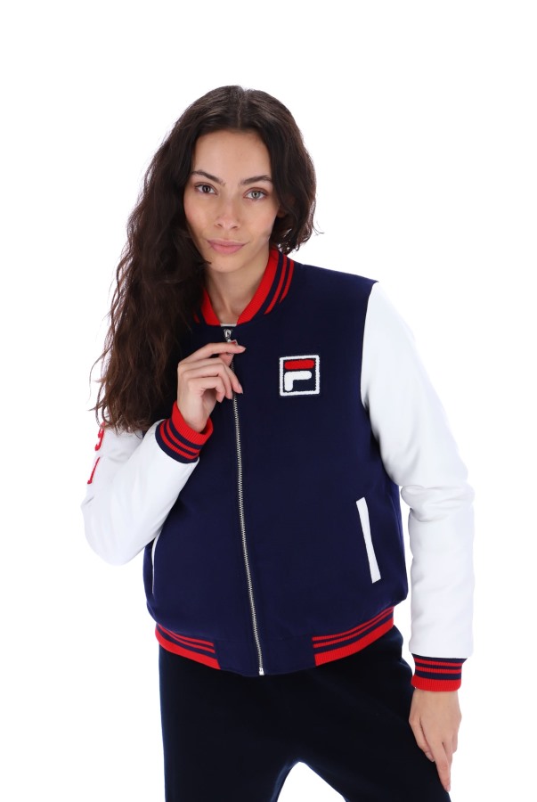 Fila Outlets Dixon Varsity Jacket
