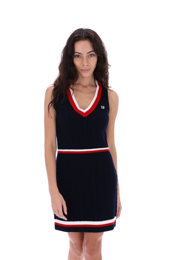 Darian Fashion Sweater Knit Dress Fila Outlets